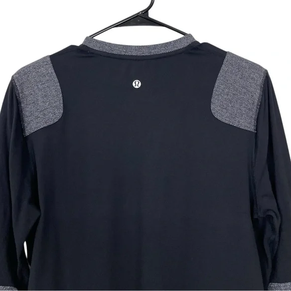 Lululemon Sprint Long Sleeve Size Medium in Black - Picture 9 of 10